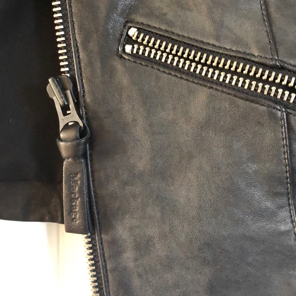 Mackage Leather Moto Jacket - Picture 3 of 4